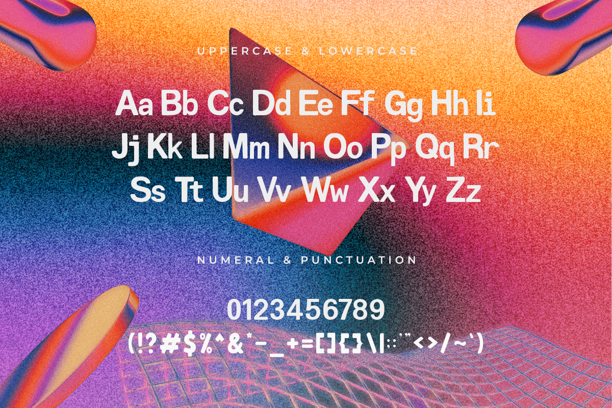 Lo-flicker A Modern Display Font - Image 5