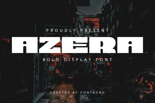Azera A Modern Display Bold Font - Image 2