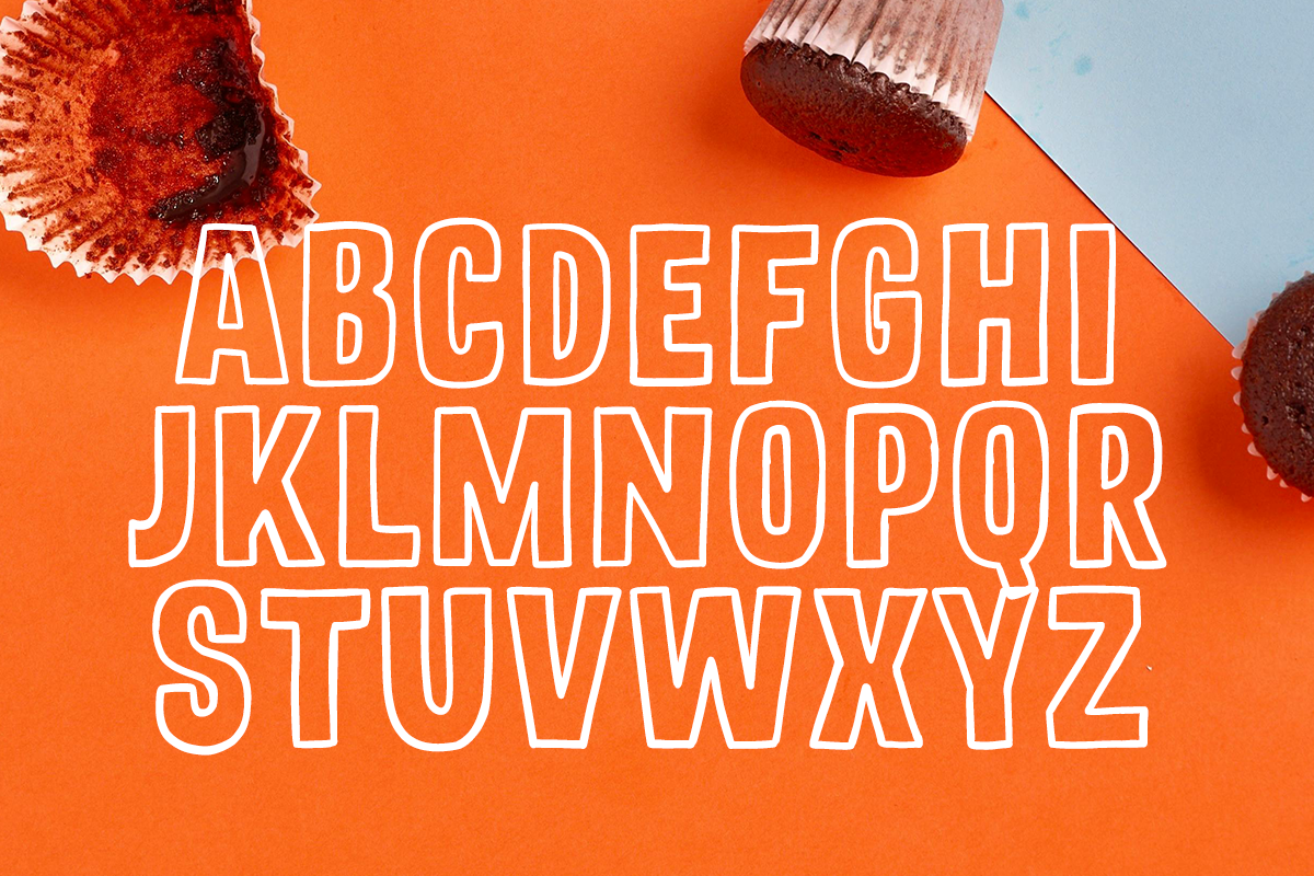 Snackbox A Modern Display Outline Font - Image 7