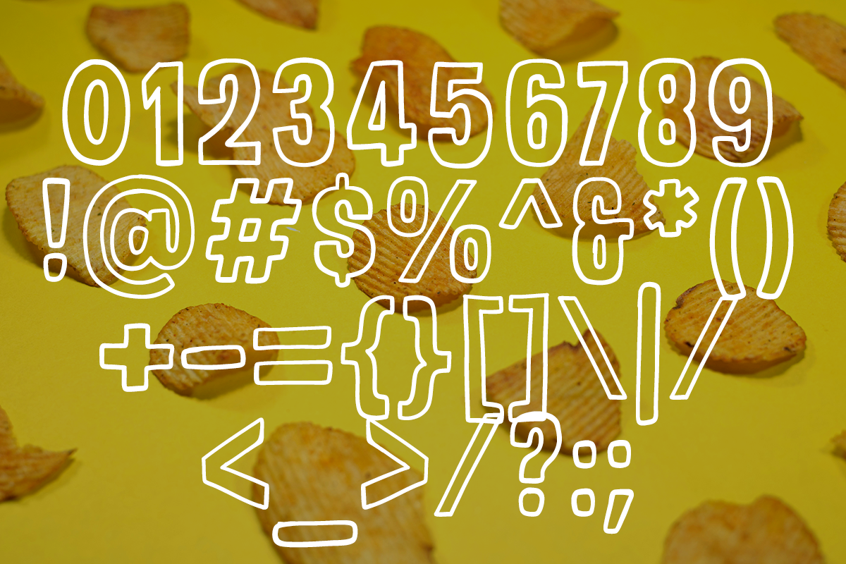 Snackbox A Modern Display Outline Font - Image 8