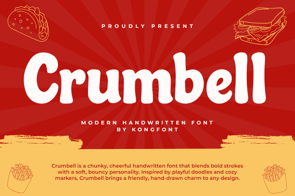 Crumbell A Modern Handwritten Font - Image 2