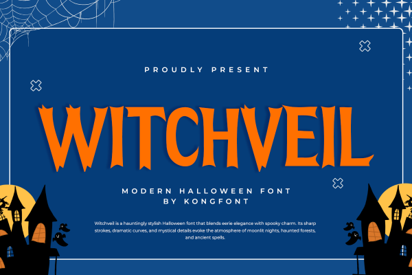 Witchveil A Modern Halloween Font - Image 2