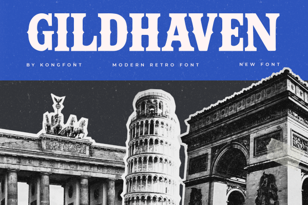 Gildhaven A Modern Classy Serif Retro Font - Image 2