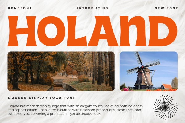 Holand A Modern Display Font - Image 2