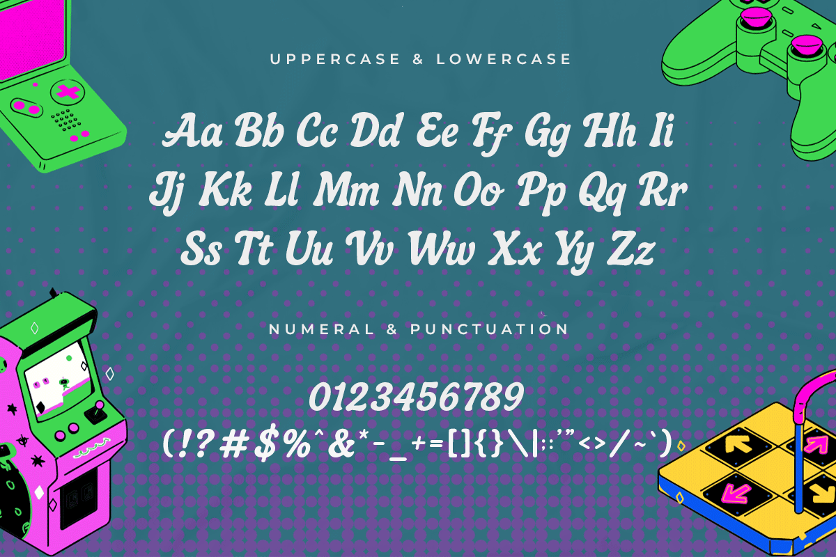 Arcadion A Modern Classy Retro Font - Image 5