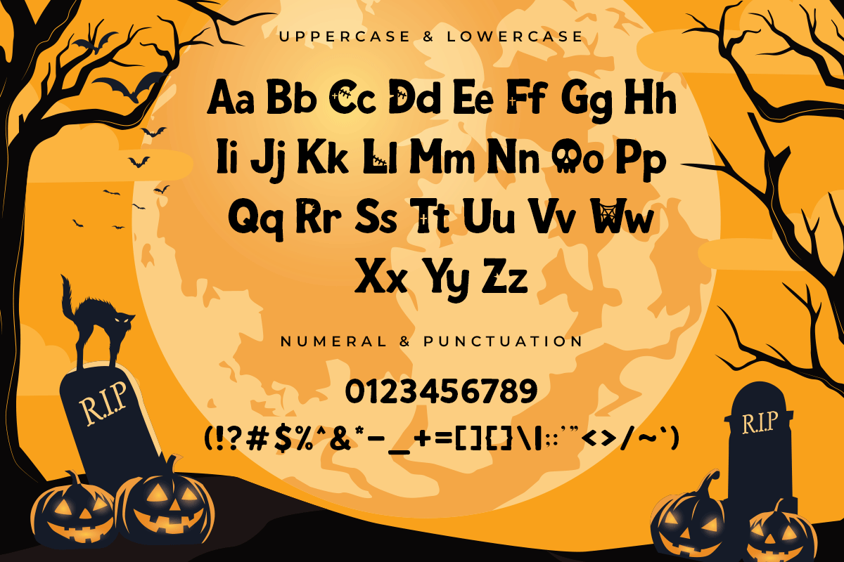 Ghost of Doom A Modern Halloween Font - Image 5