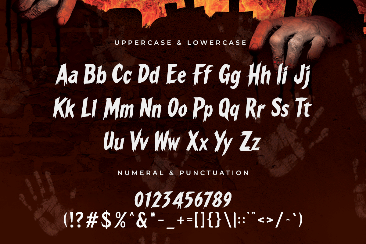Hellvore A Modern Horror Font - Image 5