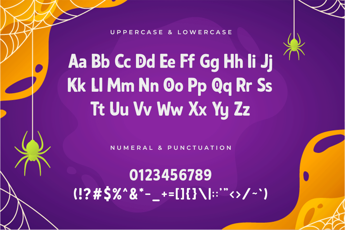 Spindark A Modern Halloween Font - Image 5