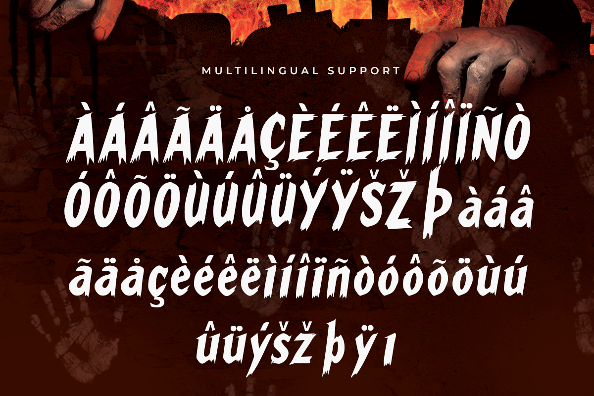 Hellvore A Modern Horror Font - Image 6