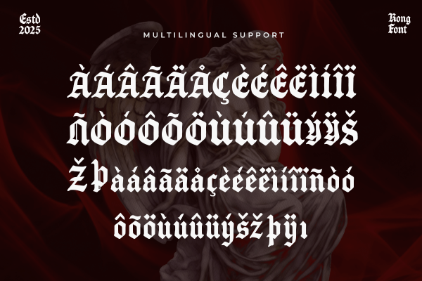 Caldareth A Modern Blackletter Font - Image 6