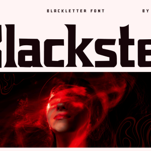 Blackster A Modern Blackletter Font