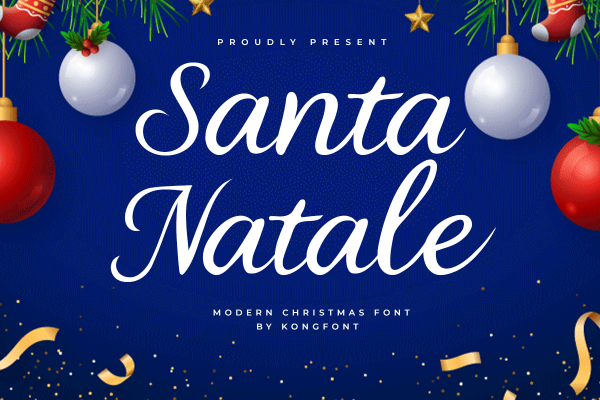Santa Natale A Modern Script Font - Image 2