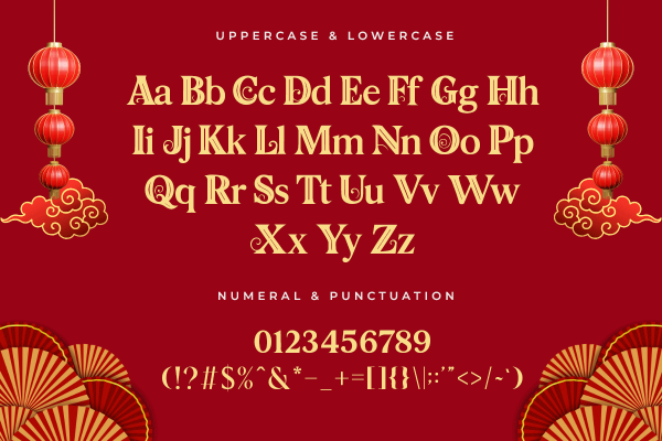 Golden Horse A Modern Display Chinese Font - Image 5