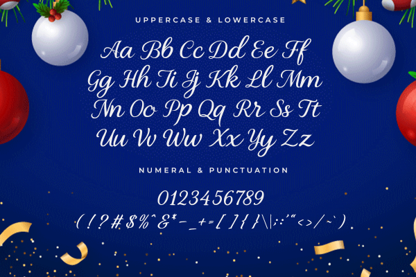 Santa Natale A Modern Script Font - Image 5