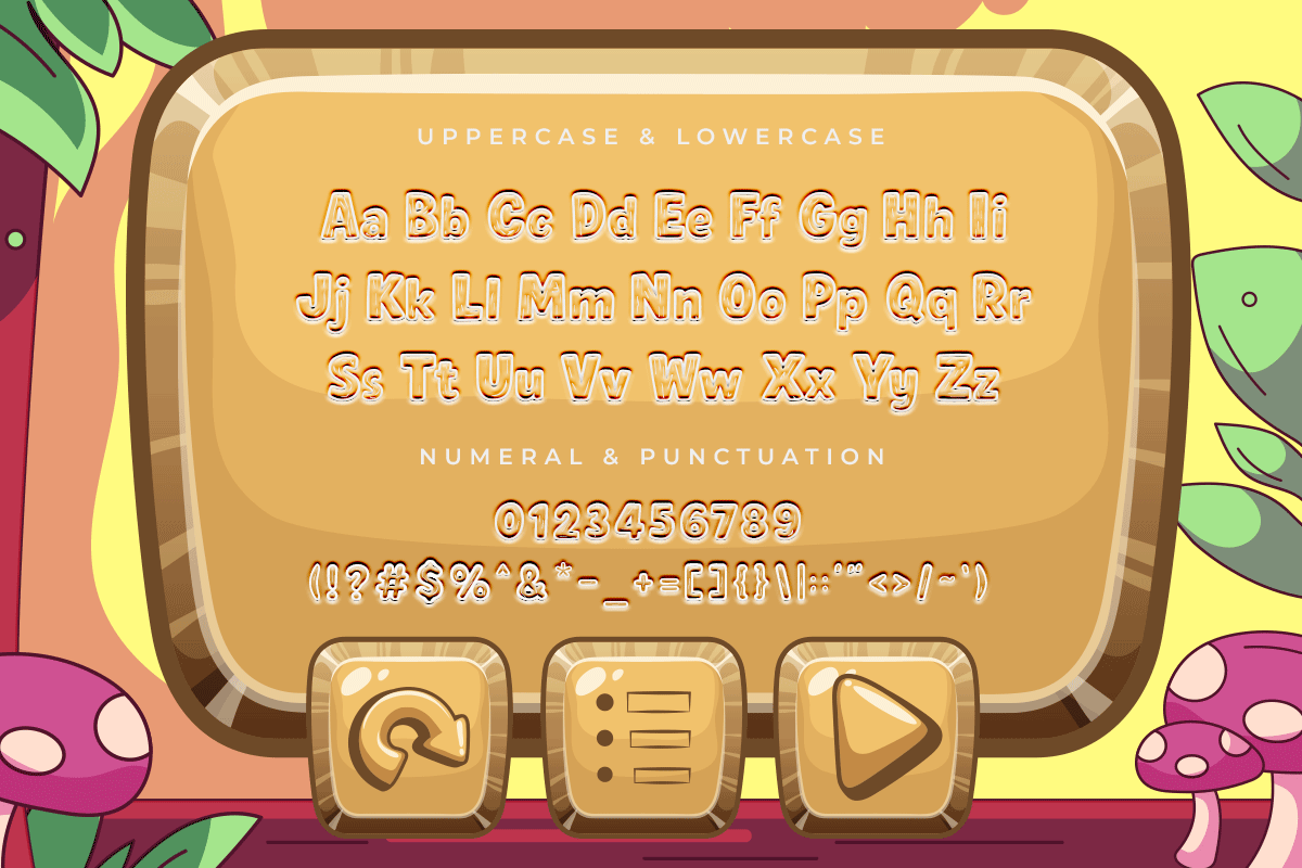 Wood Play A Modern Display Kids Font - Image 5