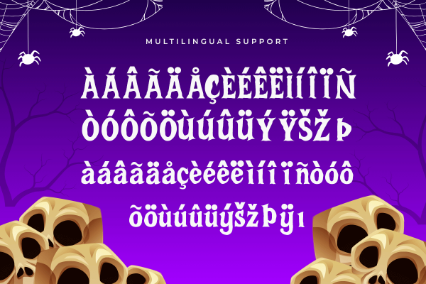 Mantra A Modern Halloween Font - Image 6