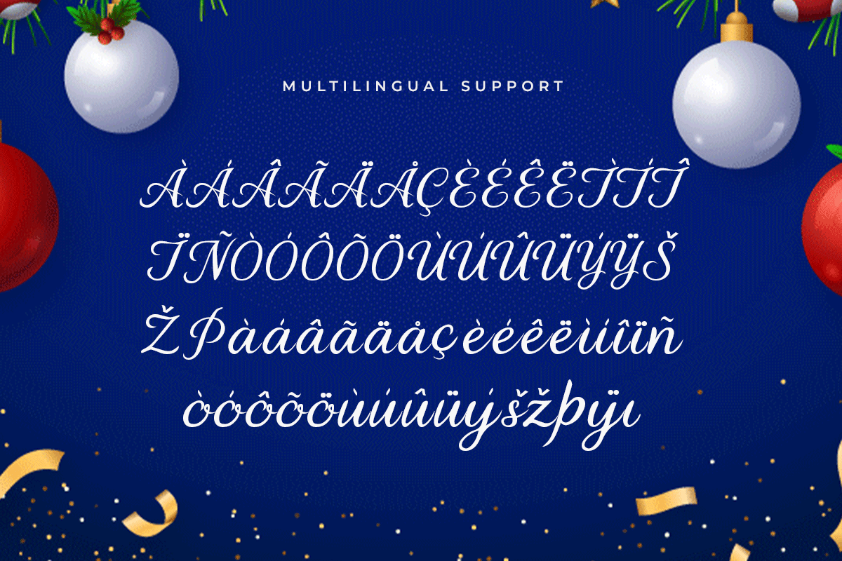 Santa Natale A Modern Script Font - Image 6