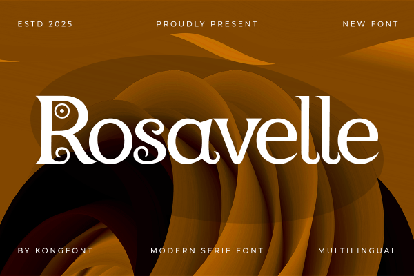 Rosavelle A Modern Classy Serif Font - Image 2