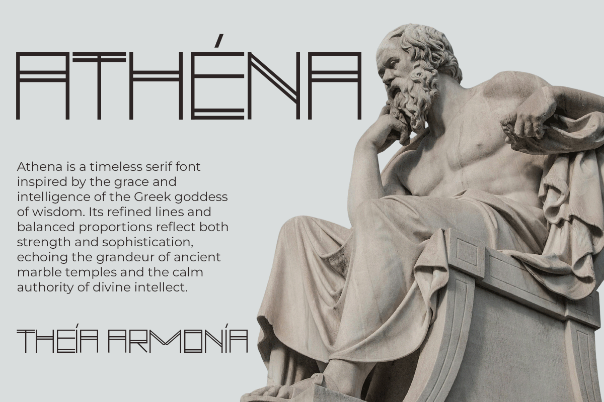 Gralios A Modern Display Greek Font - Image 3