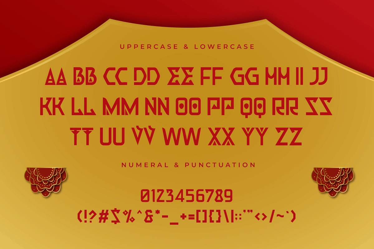 Cleopatra A Modern Display Egyptian Font - Image 5