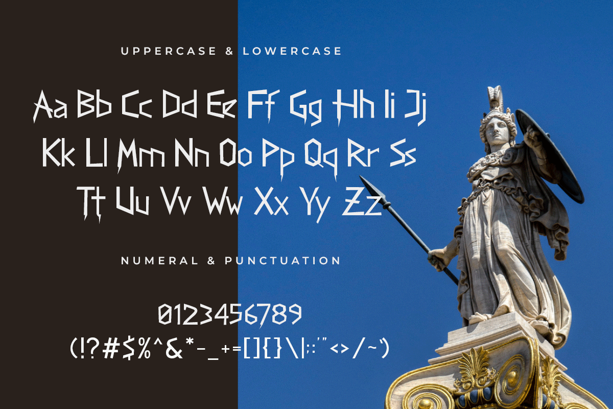 Zephyros A Modern Display Greek Font - Image 5