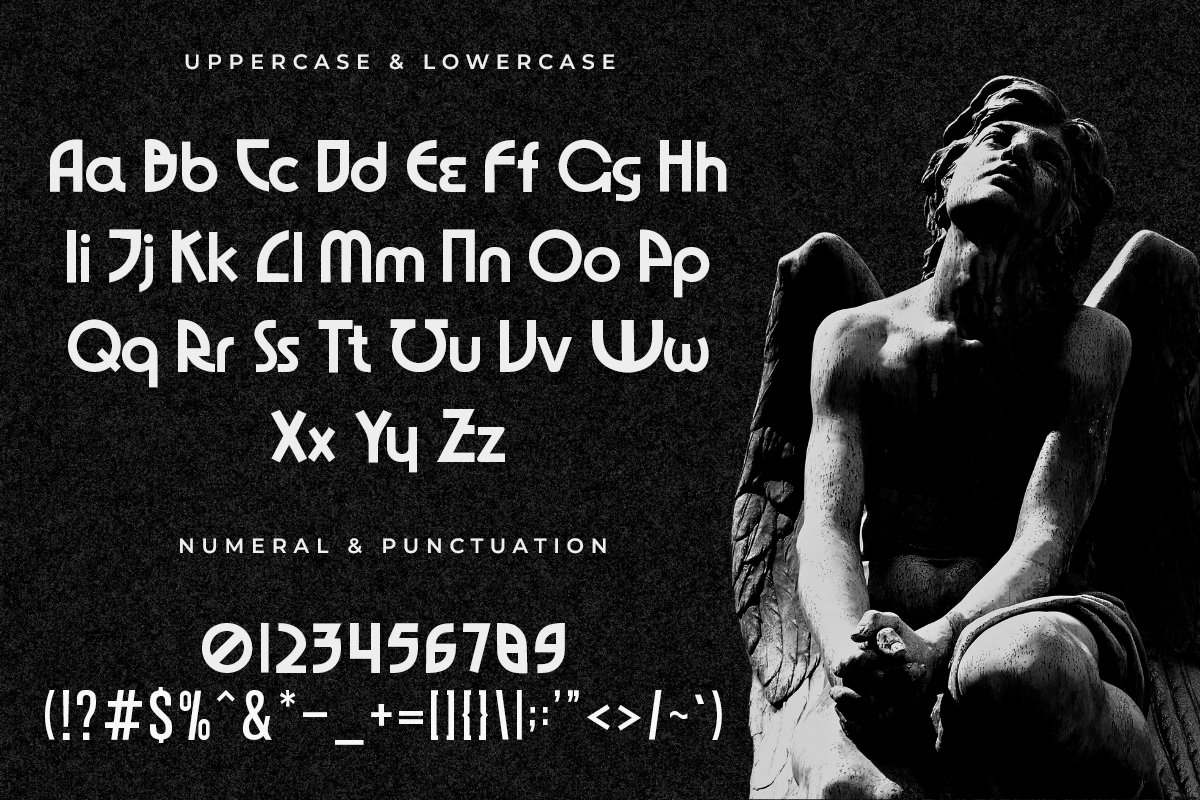 Gregio A Modern Display Greek Font - Image 5