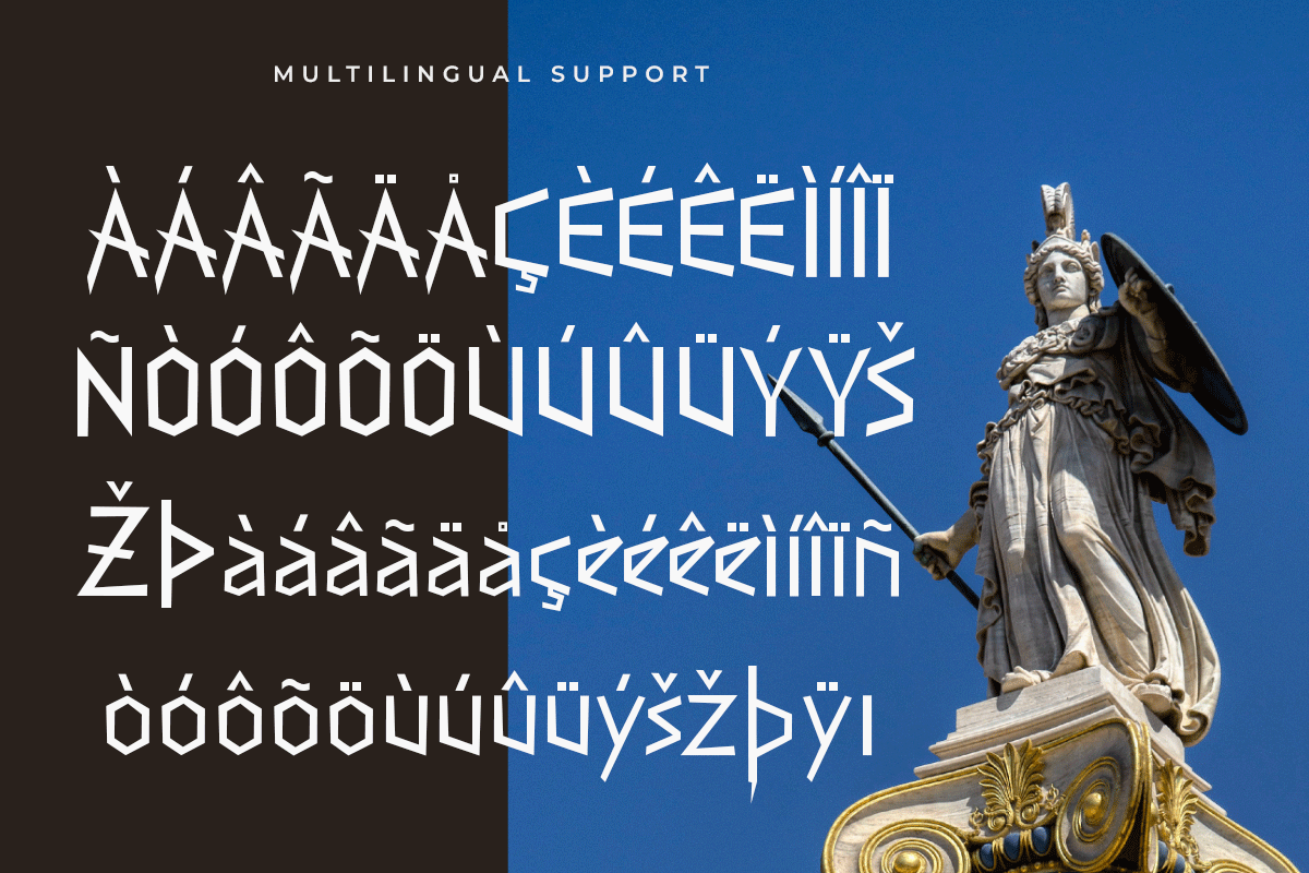 Zephyros A Modern Display Greek Font - Image 6