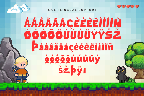 ZyroBlox A Modern Display Game Font - Image 6