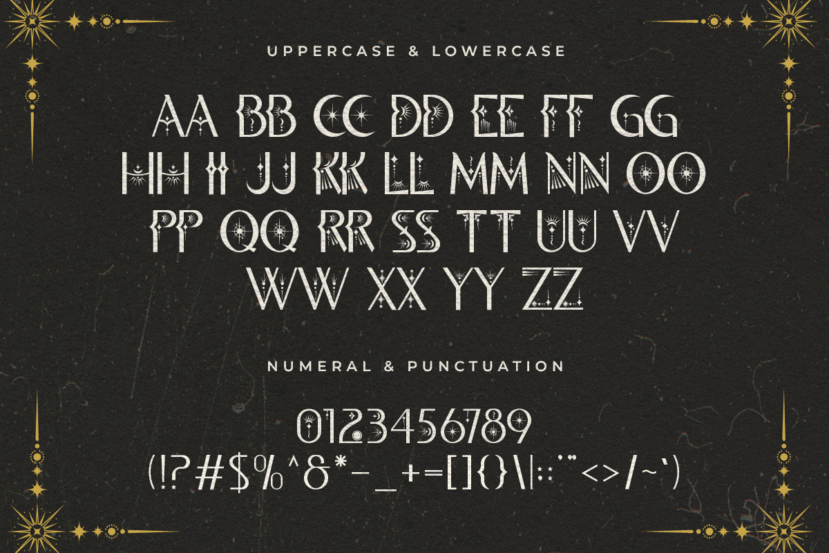 Daksha A Modern Mystical Font - Image 5