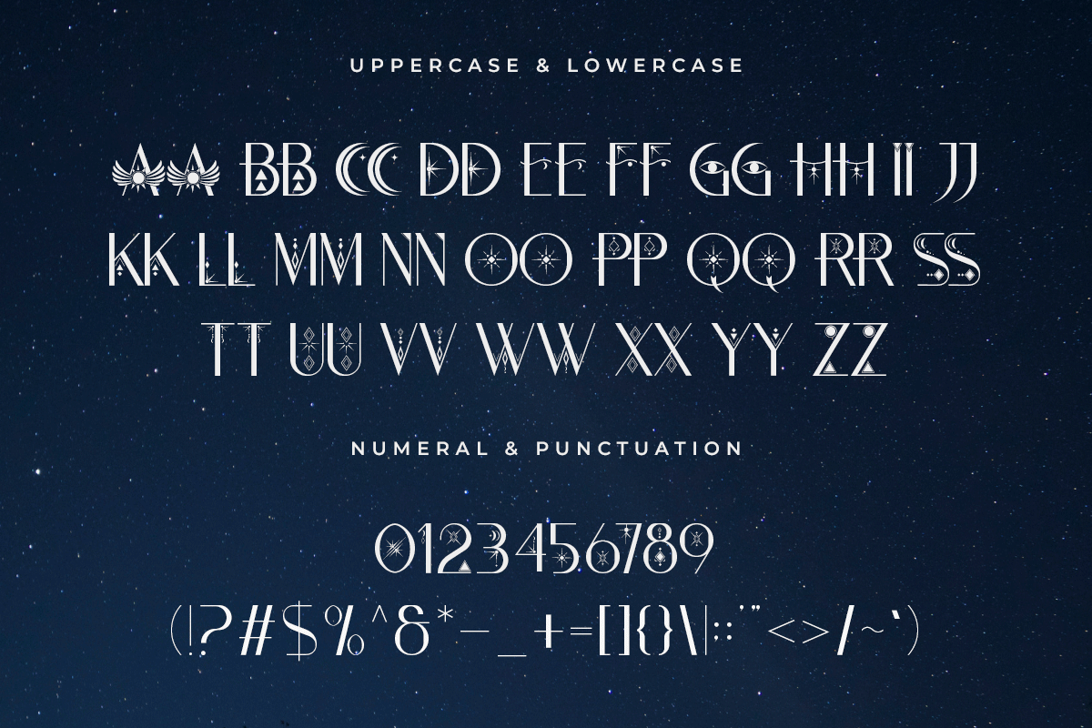 Umbratha A Modern Mystical Font - Image 5