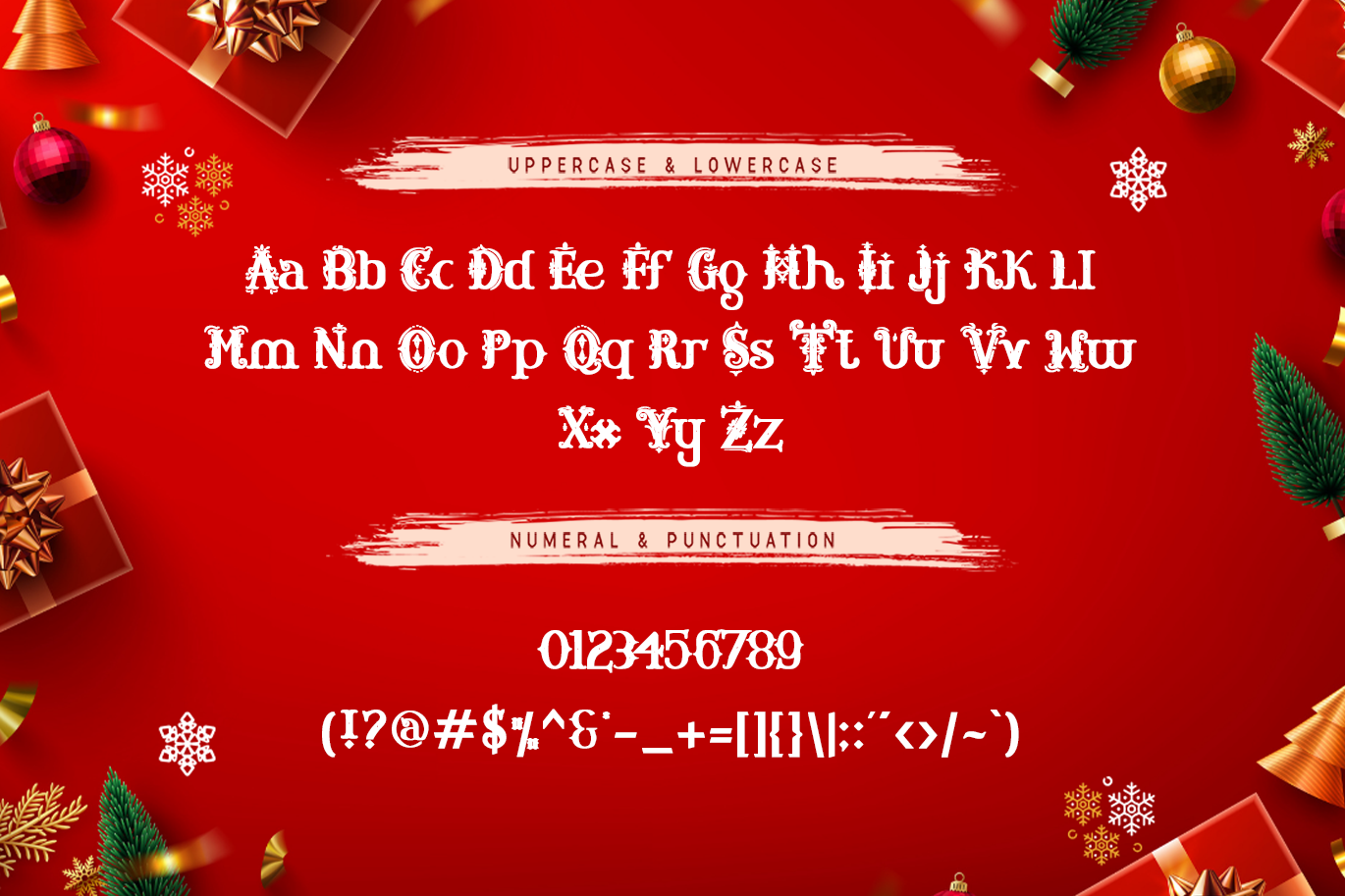 The Christmas A Modern Display Christmas Font - Image 5