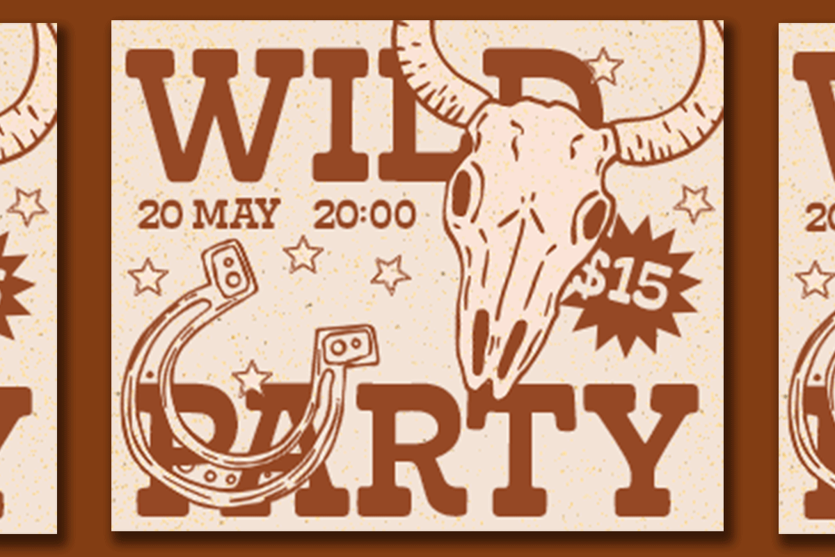 Horse Riders A Modern Display Cowboy Font - Image 3