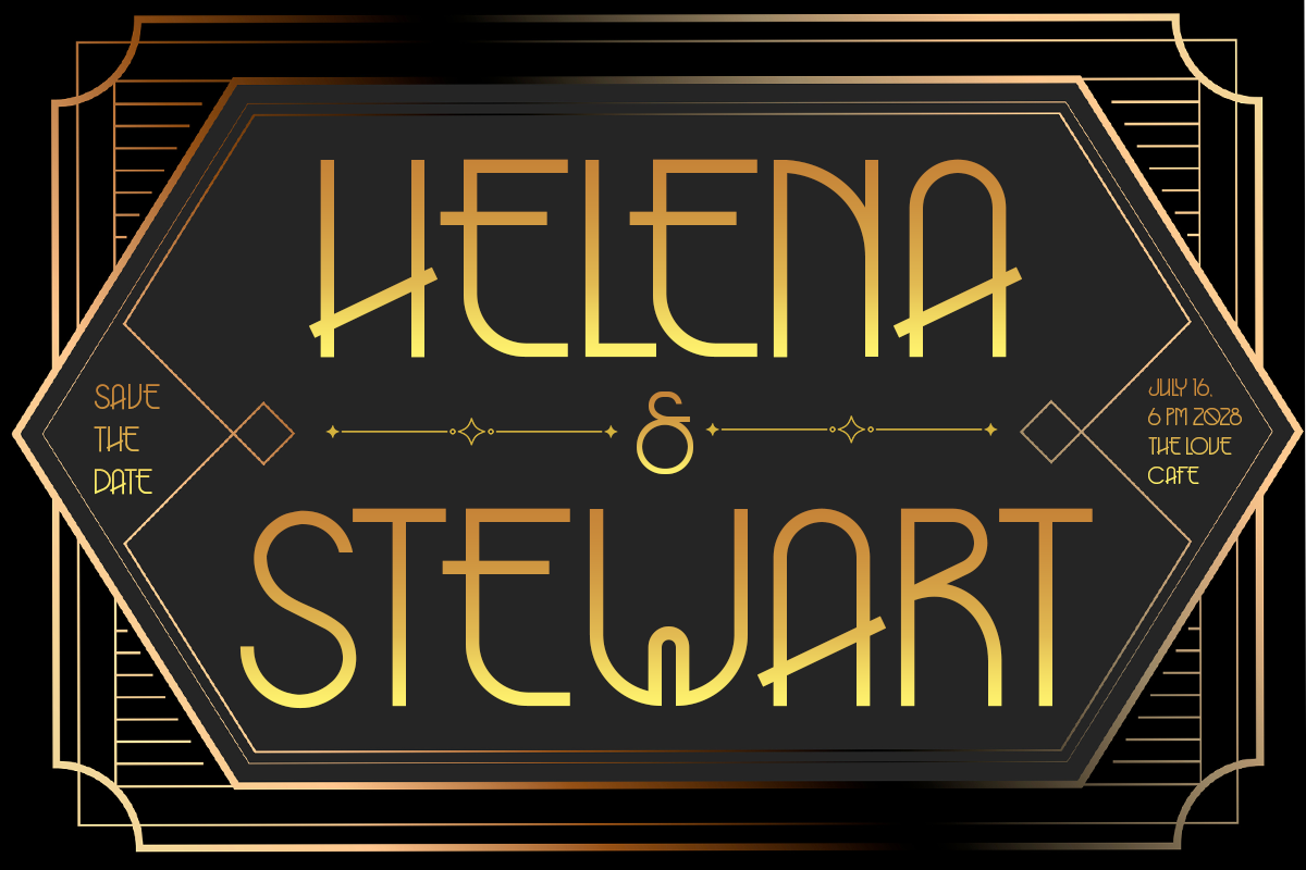 Gravdeco A Modern Art Deco Font - Image 3