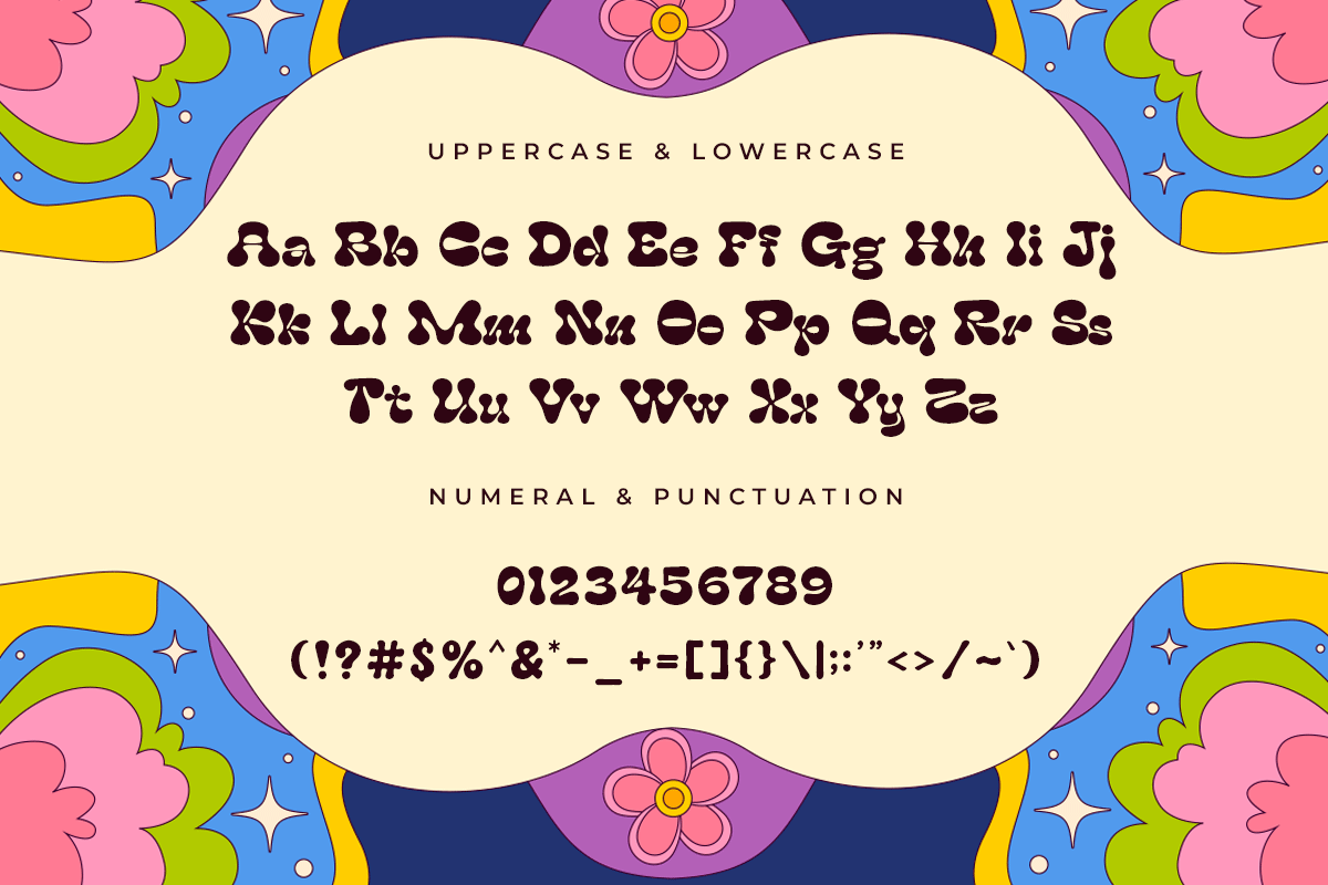 Soulshine A Modern Display Psychedelic Font - Image 5