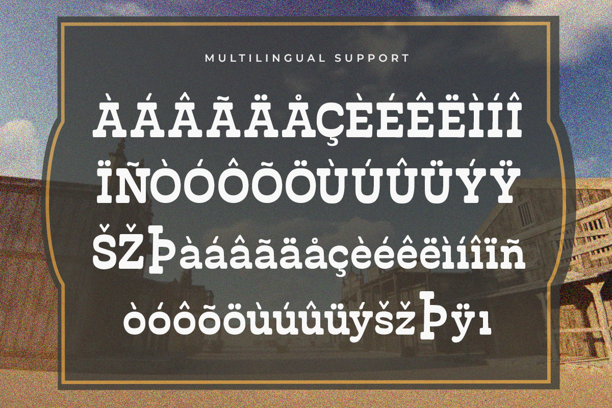 Horse Riders A Modern Display Cowboy Font - Image 6