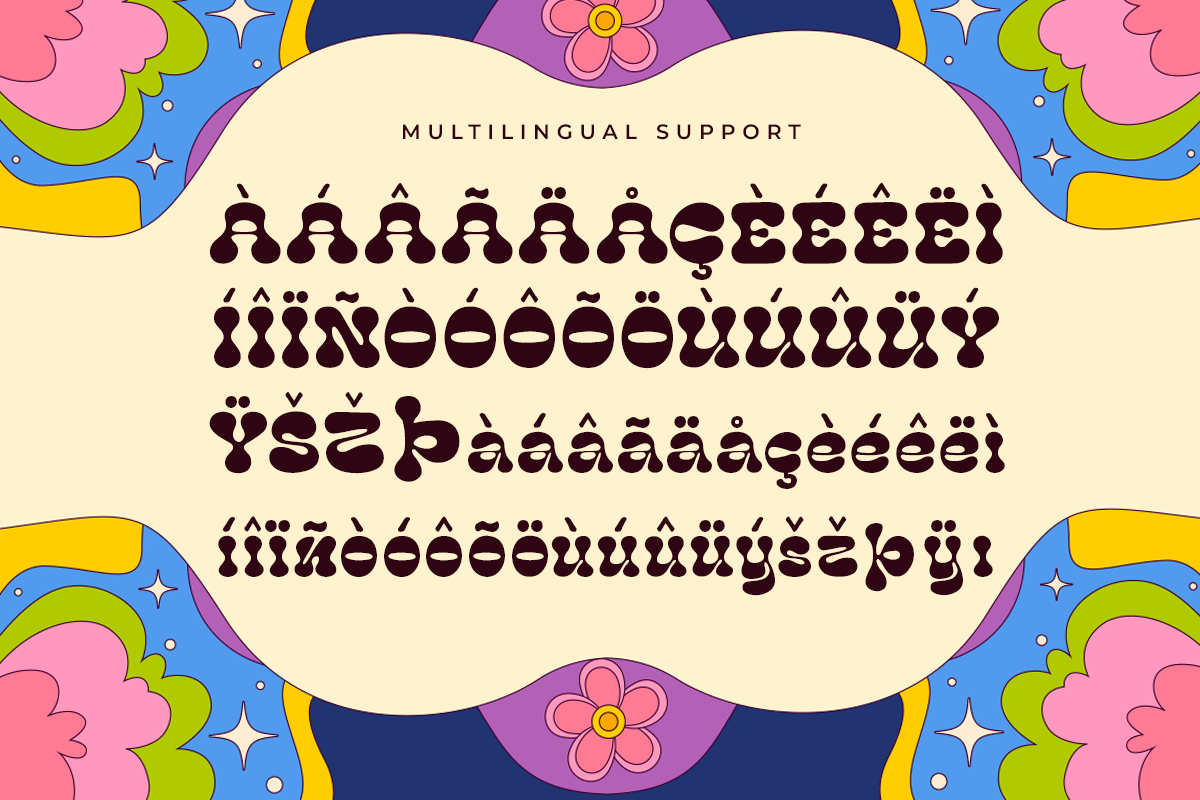 Soulshine A Modern Display Psychedelic Font - Image 6