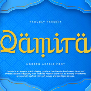 Qamira A Modern Arabic Font