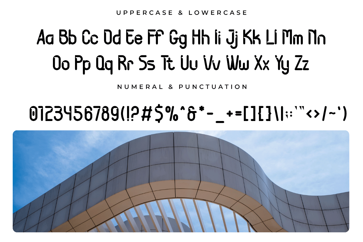 Notcher A Modern Display Logo Font - Image 5