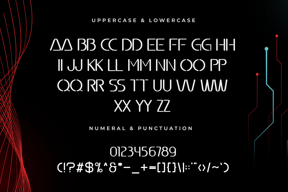 Axion A Modern Display Font - Image 5