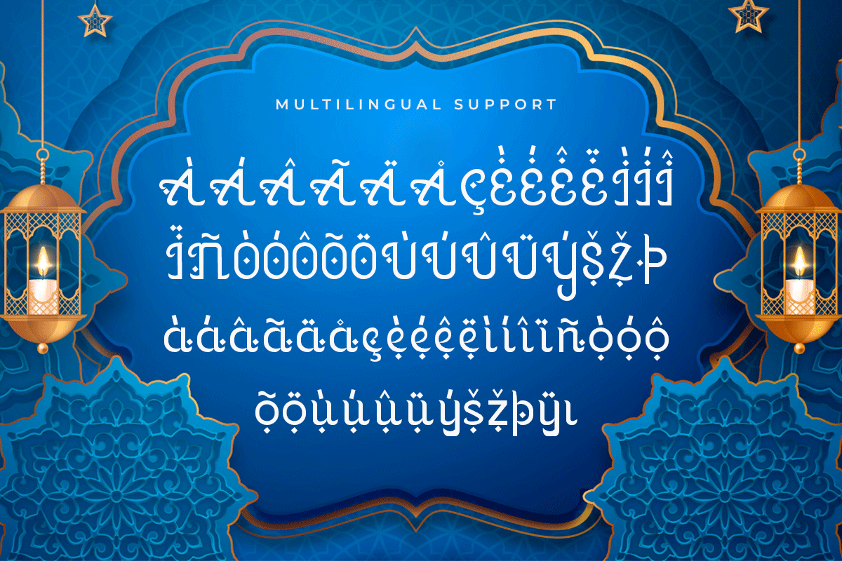 Hudzaifa A Modern Arabic Font - Image 6