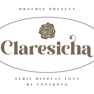 Claresicha A Modern Serif Font
