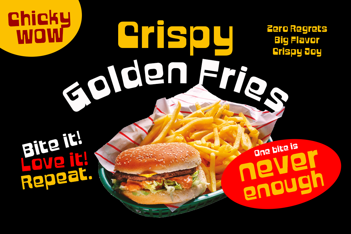 Quirky Weird A Modern Unique Display Font - Image 3