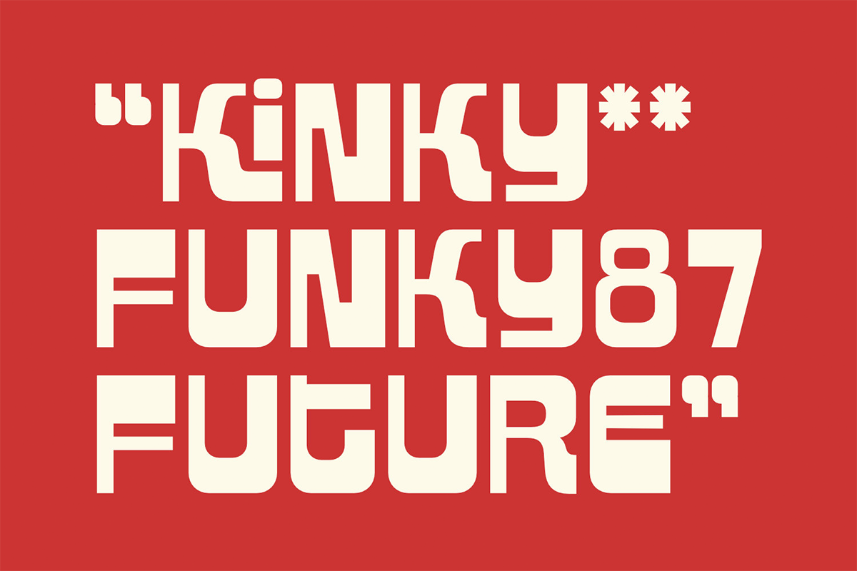 Quirky Weird A Modern Unique Display Font - Image 8