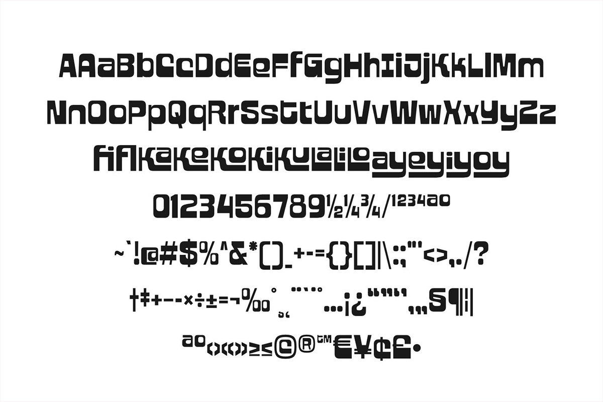 Quirky Weird A Modern Unique Display Font - Image 10