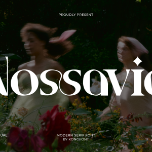 Nossavio A Modern Serif Font