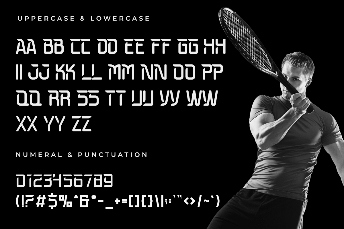 Stronger A Modern Display Sport Font - Image 5