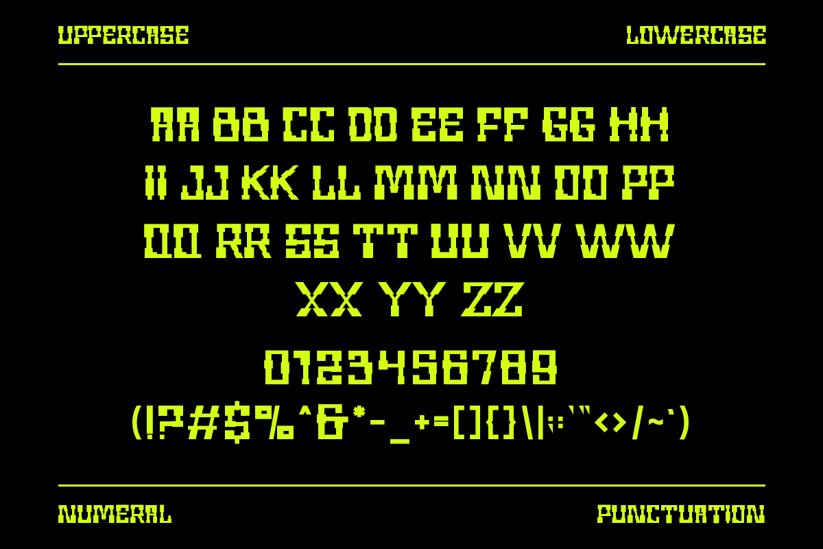 Vexrun A Modern Game Futuristic Font - Image 5
