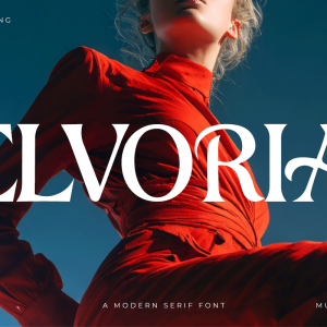 Elvoria A Modern Serif Font