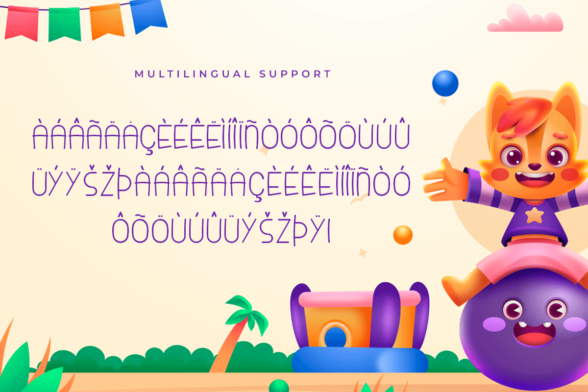 Snuggle A Modern Display Kids Font - Image 6