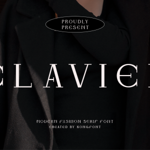 Clavier A Modern Serif Font